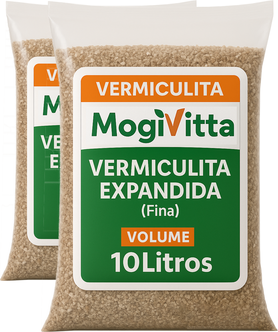 Vermiculita Expandida Fina Substrato Orgânico para Plantio