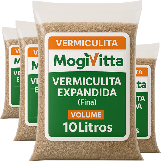 Vermiculita Expandida Fina Substrato Orgânico para Plantio