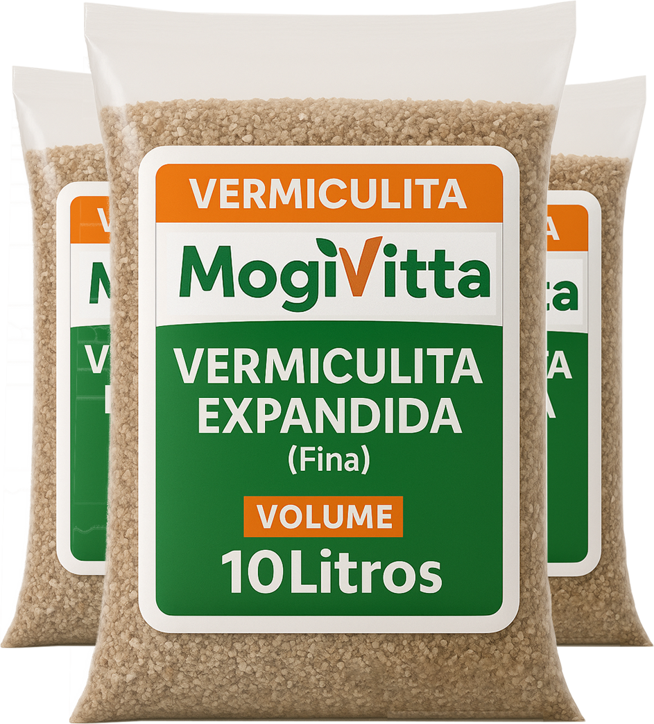 Vermiculita Expandida Fina Substrato Orgânico para Plantio